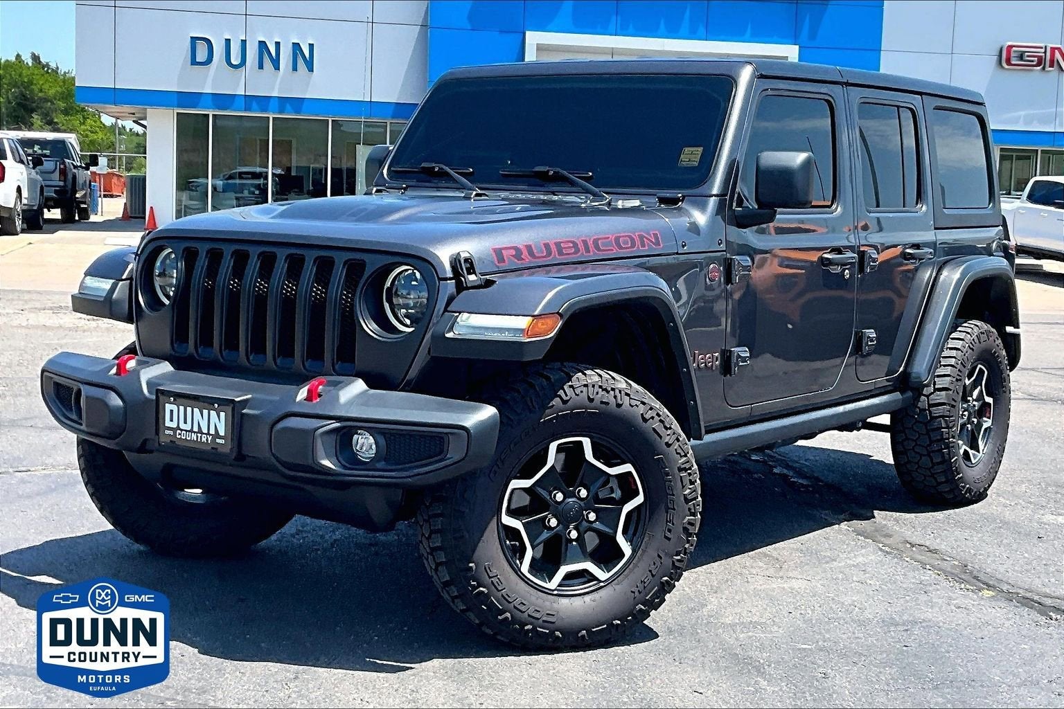 2023 Jeep Wrangler Rubicon Farout in Gray — front three-quarter view