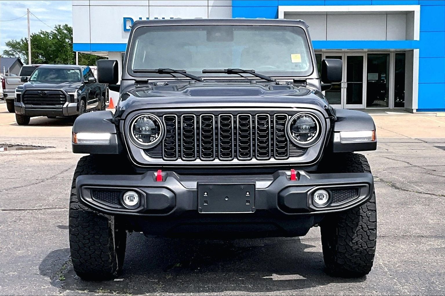 2025 Jeep Wrangler — rear three-quarter view