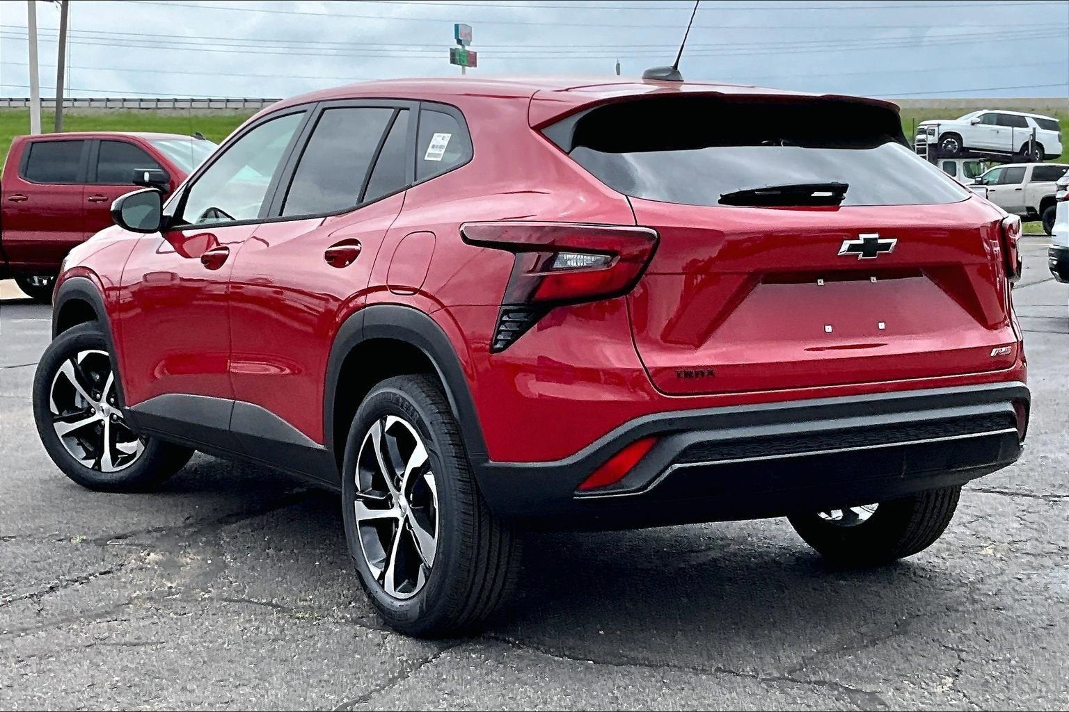 2026 Chevrolet Trax — rear three-quarter view