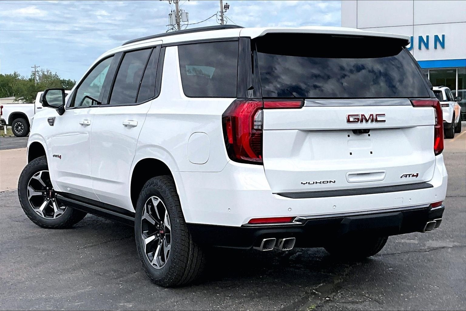2026 GMC Yukon — rear three-quarter view