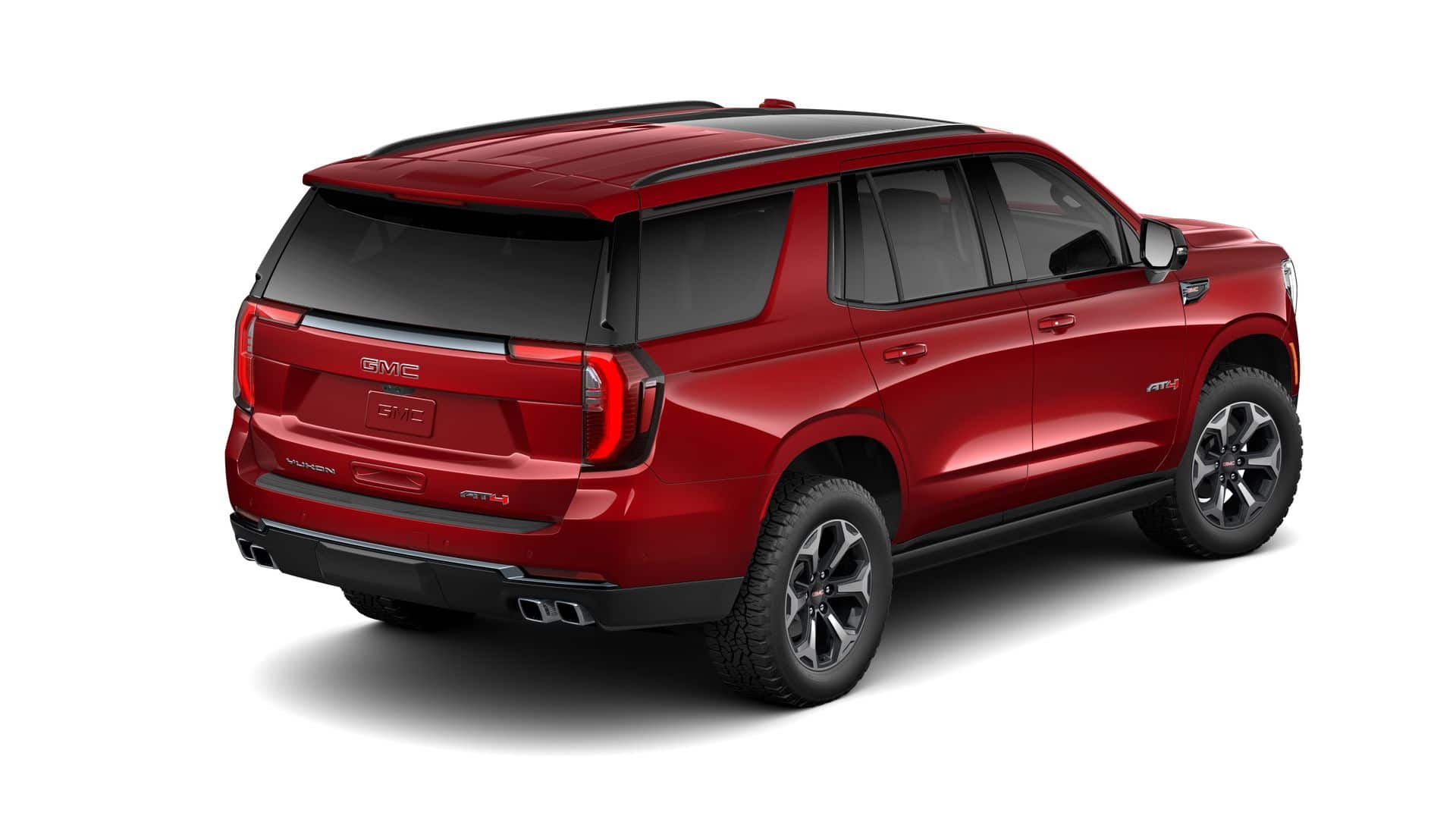 2026 GMC Yukon — rear three-quarter view